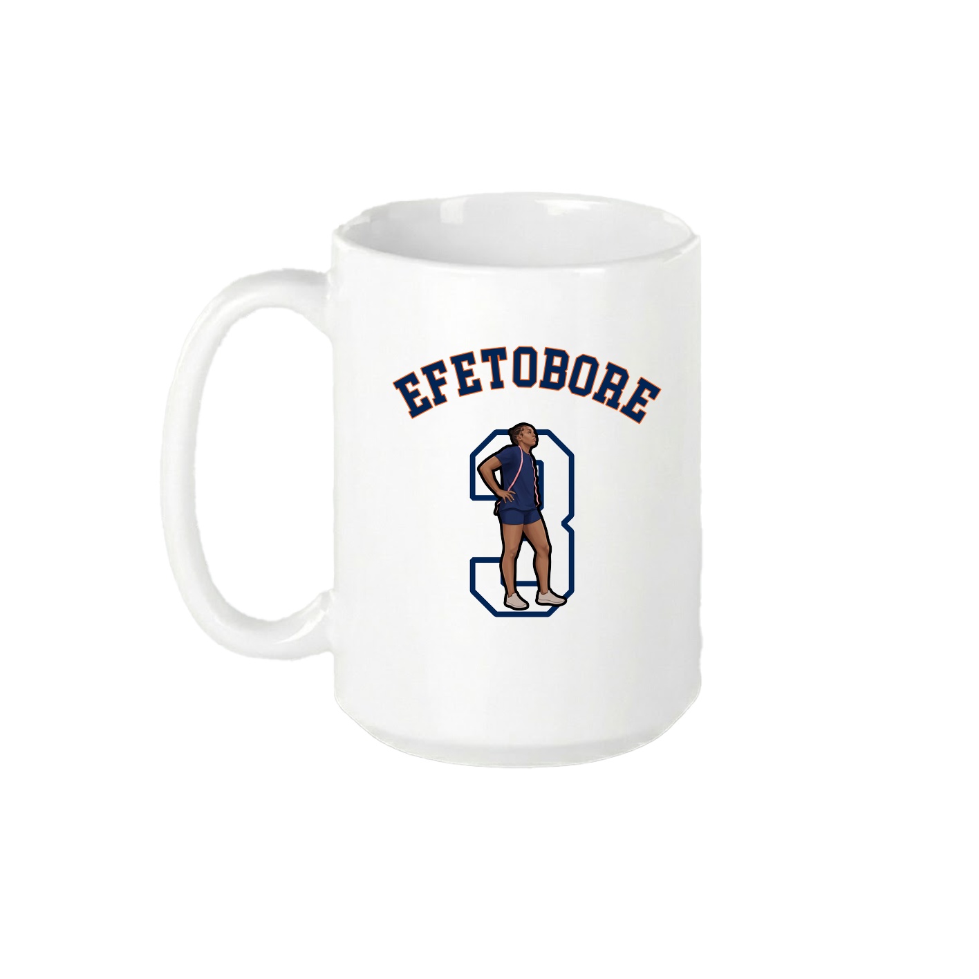 15oz Coffee Mug — Shirsey Arch in White