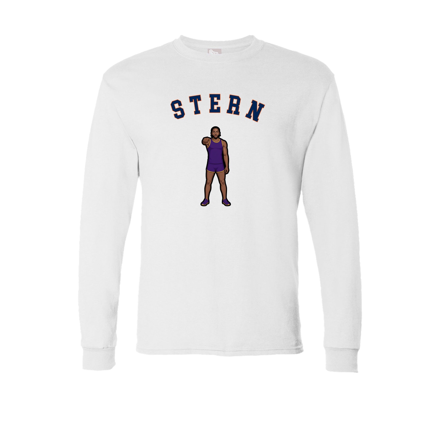 Long Sleeve Tee — Shirsey Arch in White