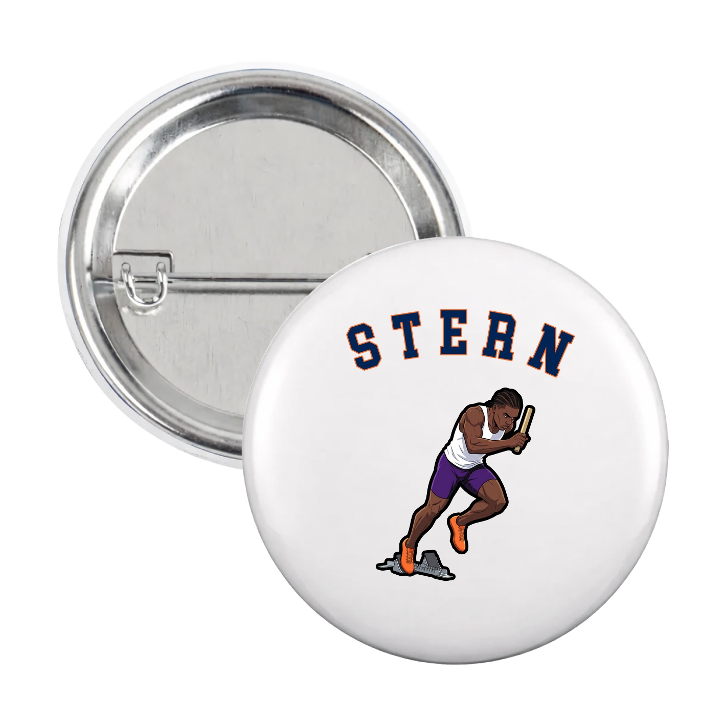 Game Day Button — Shirsey Arch in White