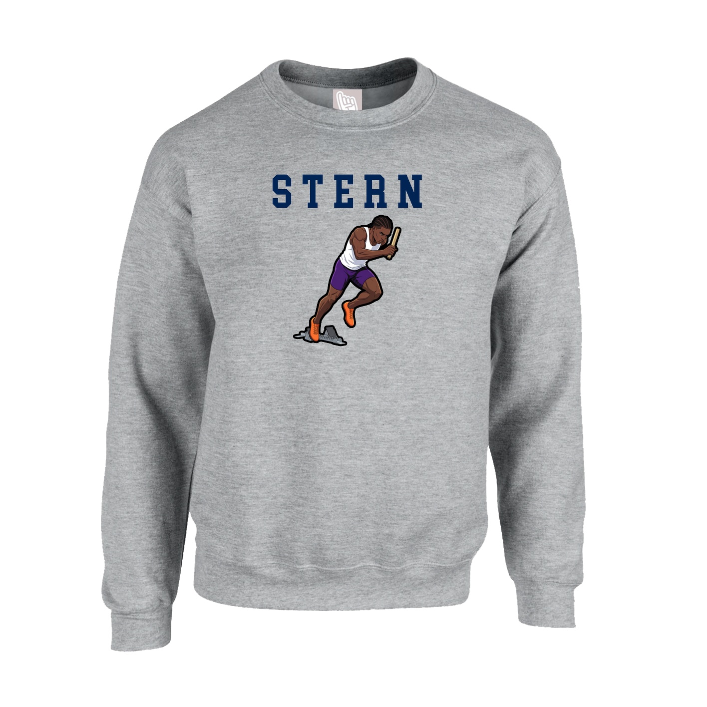 Fleece Crew — Shirsey in Grey