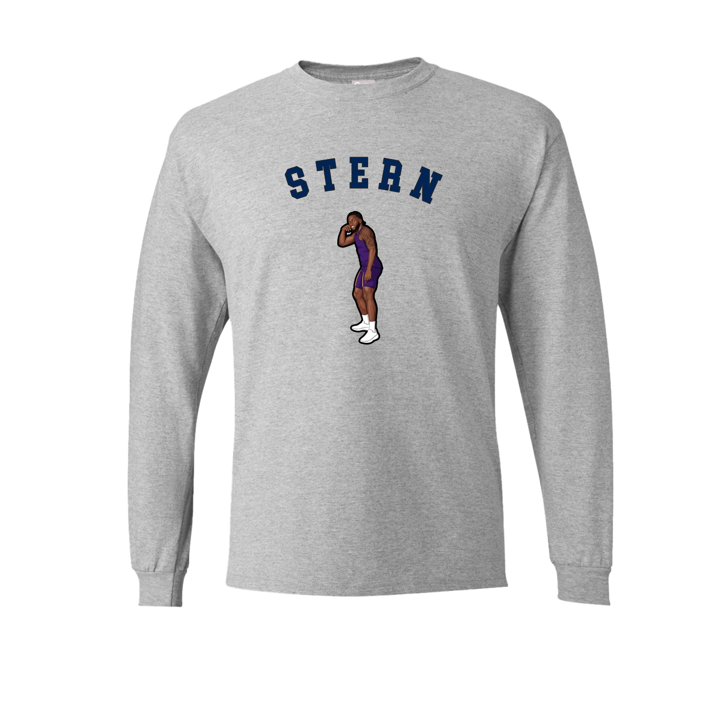 Long Sleeve Tee — Shirsey Arch in Grey