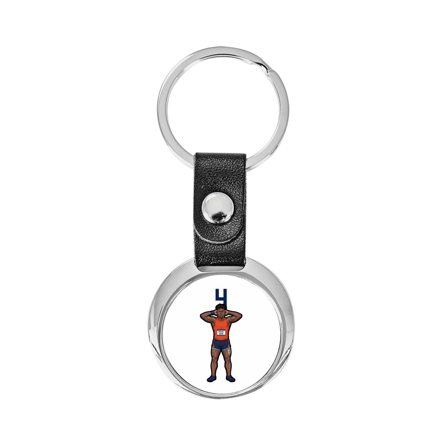 Key Chain — Number Top in Classic
