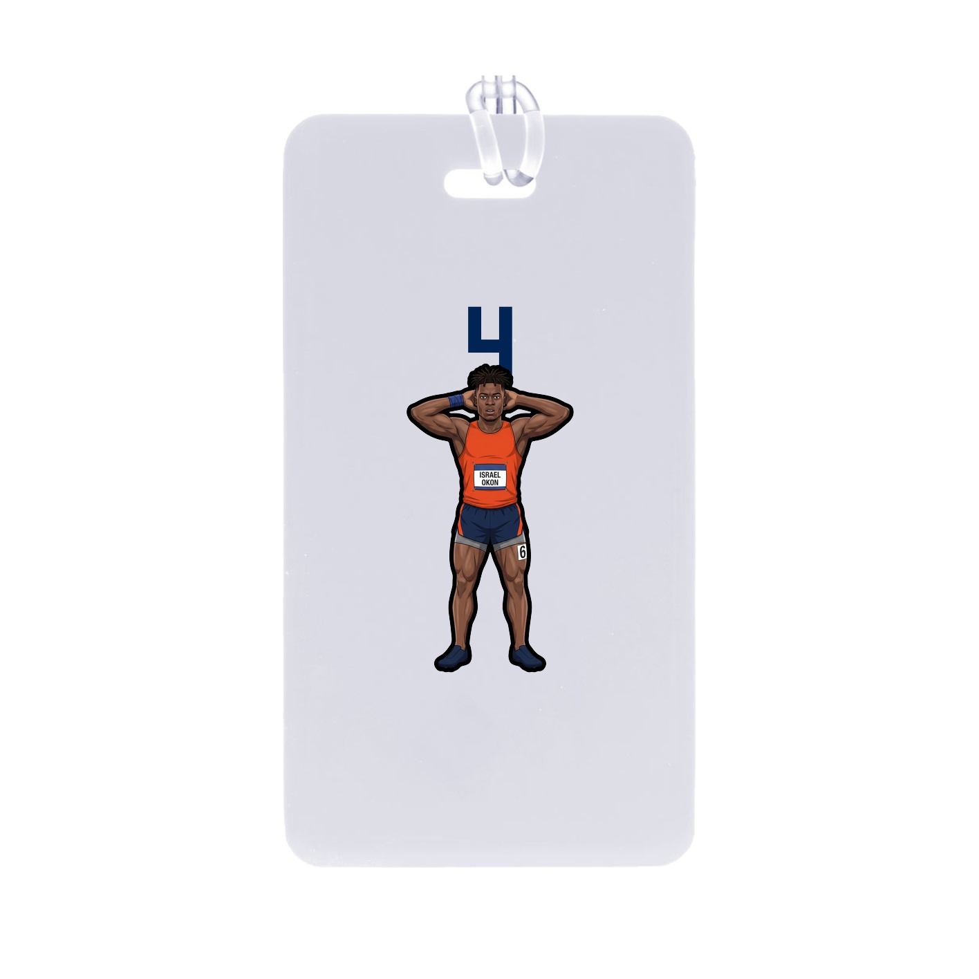Bag Tag — Number Top in Classic