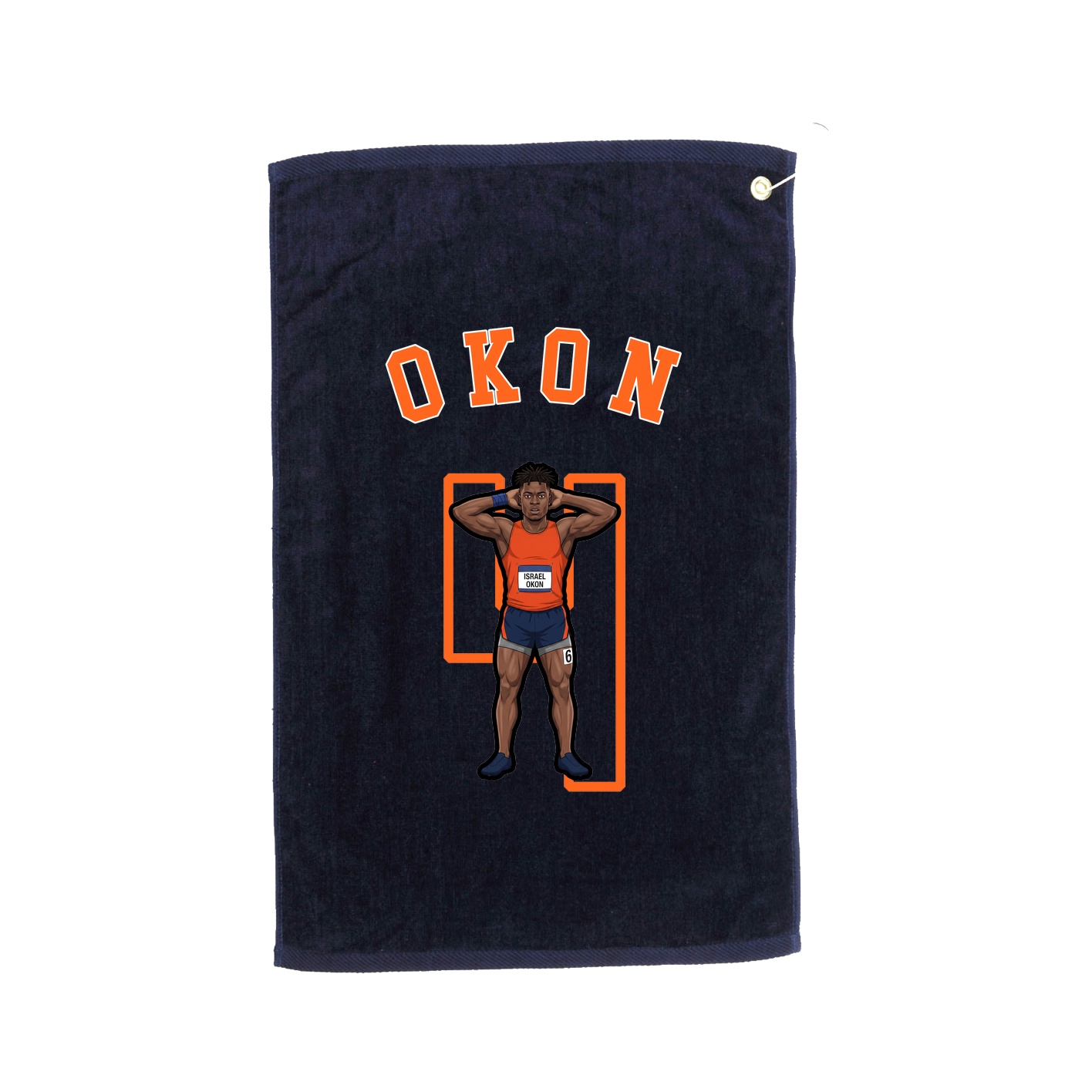 Golf Towel — Shirsey Arch in Navy
