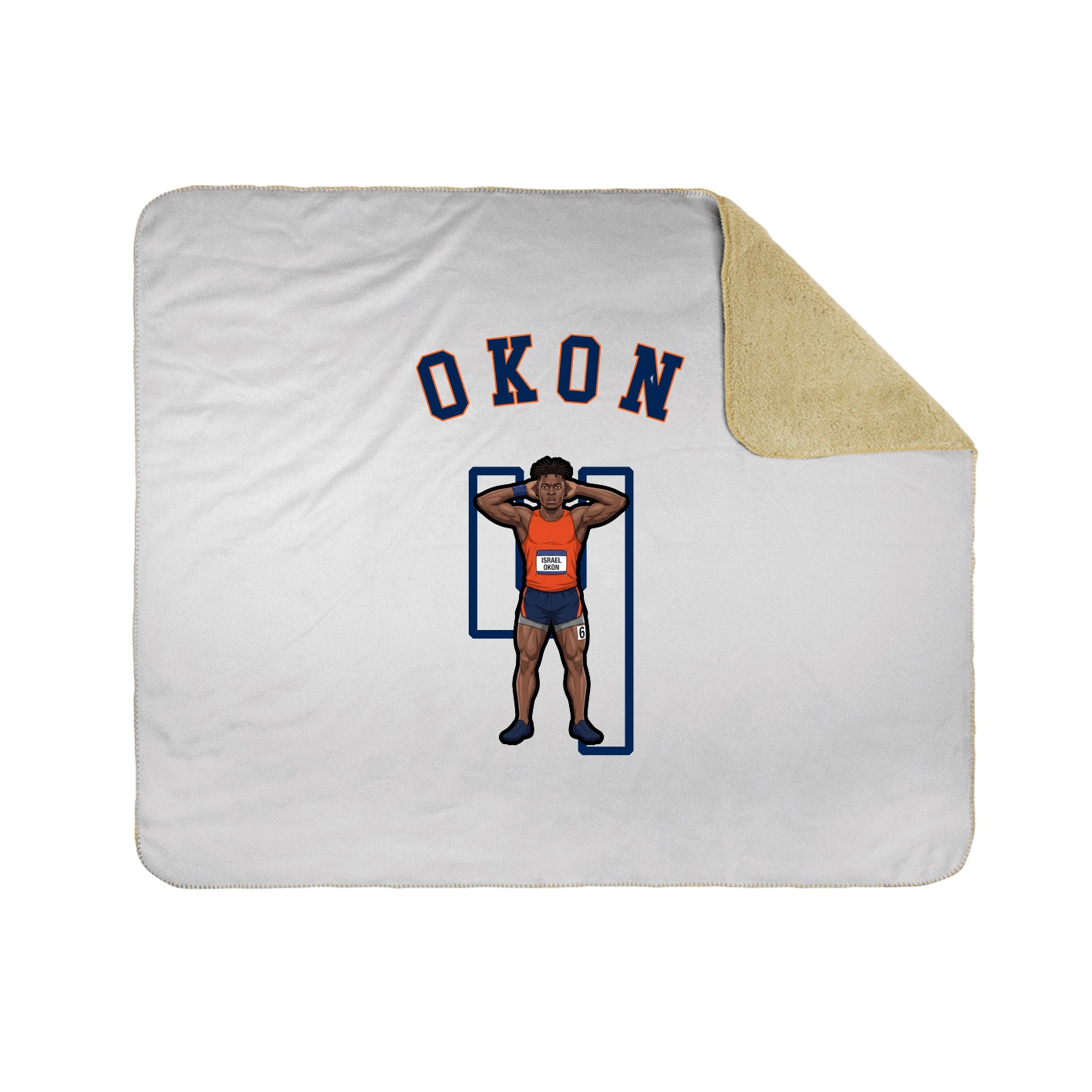 Throw Blanket — Shirsey Arch in White
