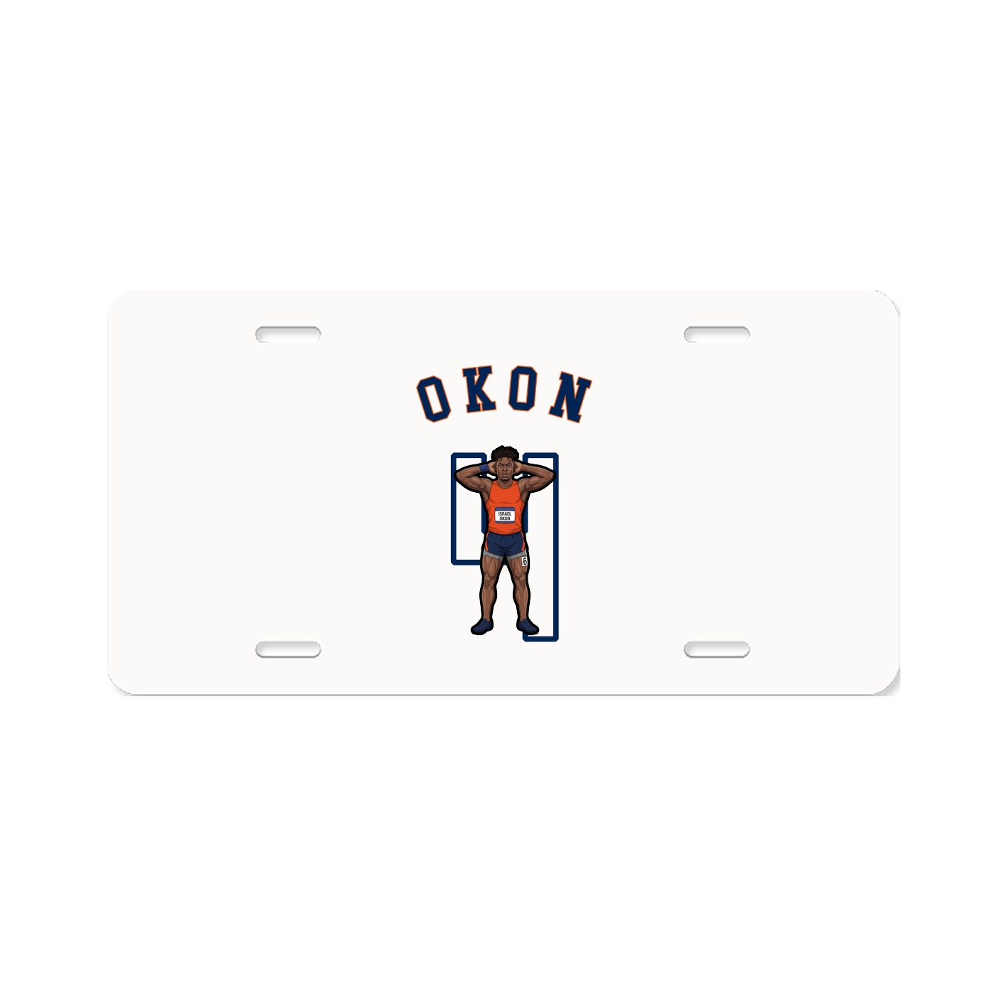 License Plate — Shirsey Arch in Classic