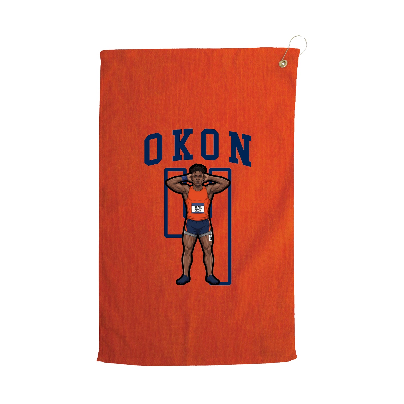 Golf Towel — Shirsey in Orange