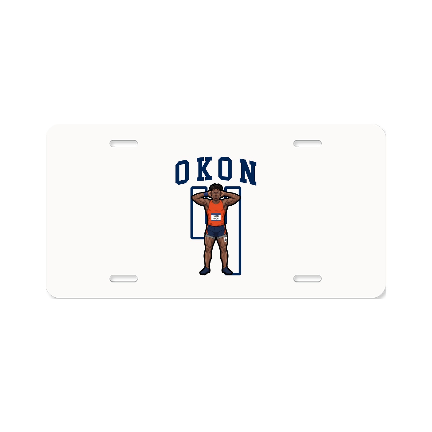 Aluminum License Plate