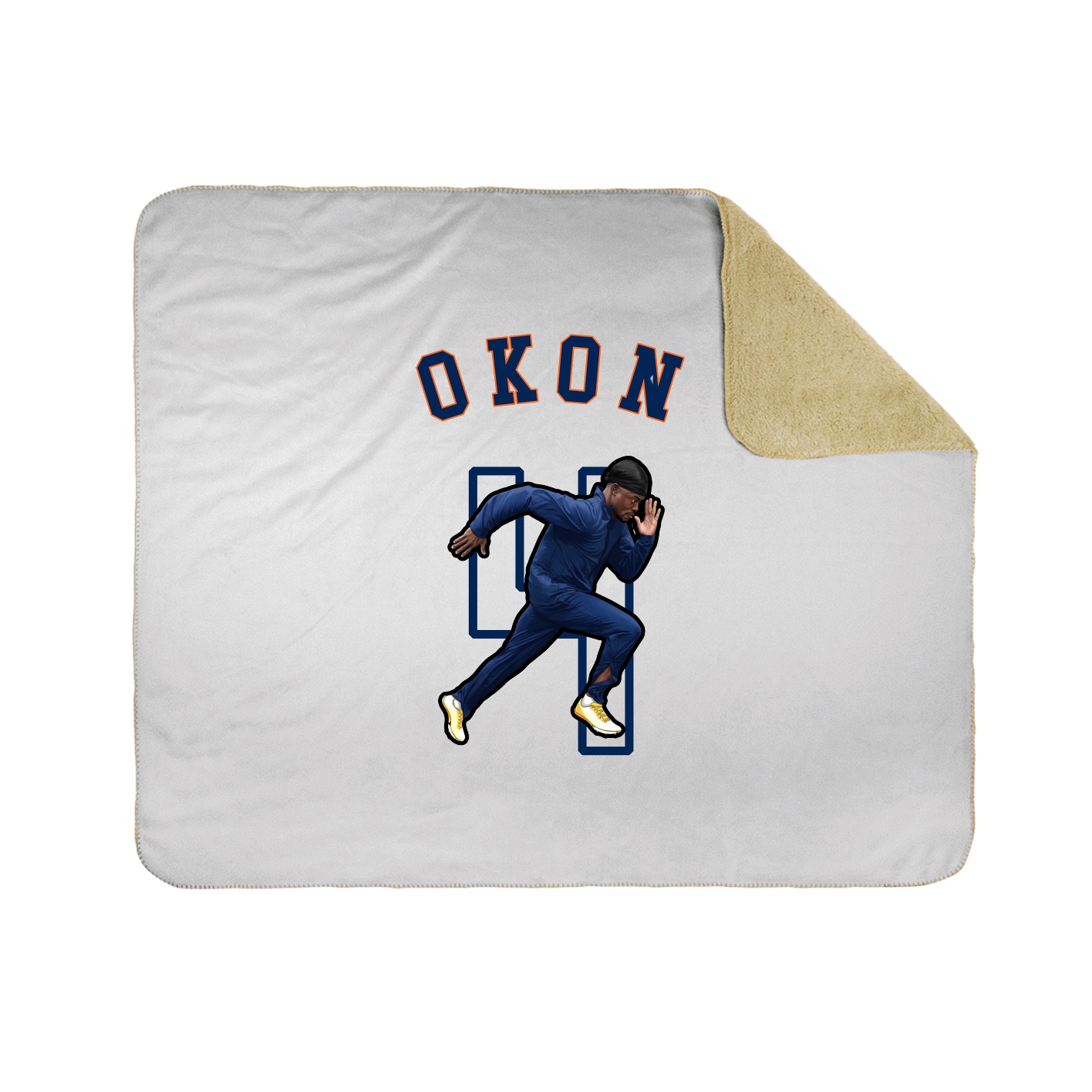 Throw Blanket — Shirsey Arch in White