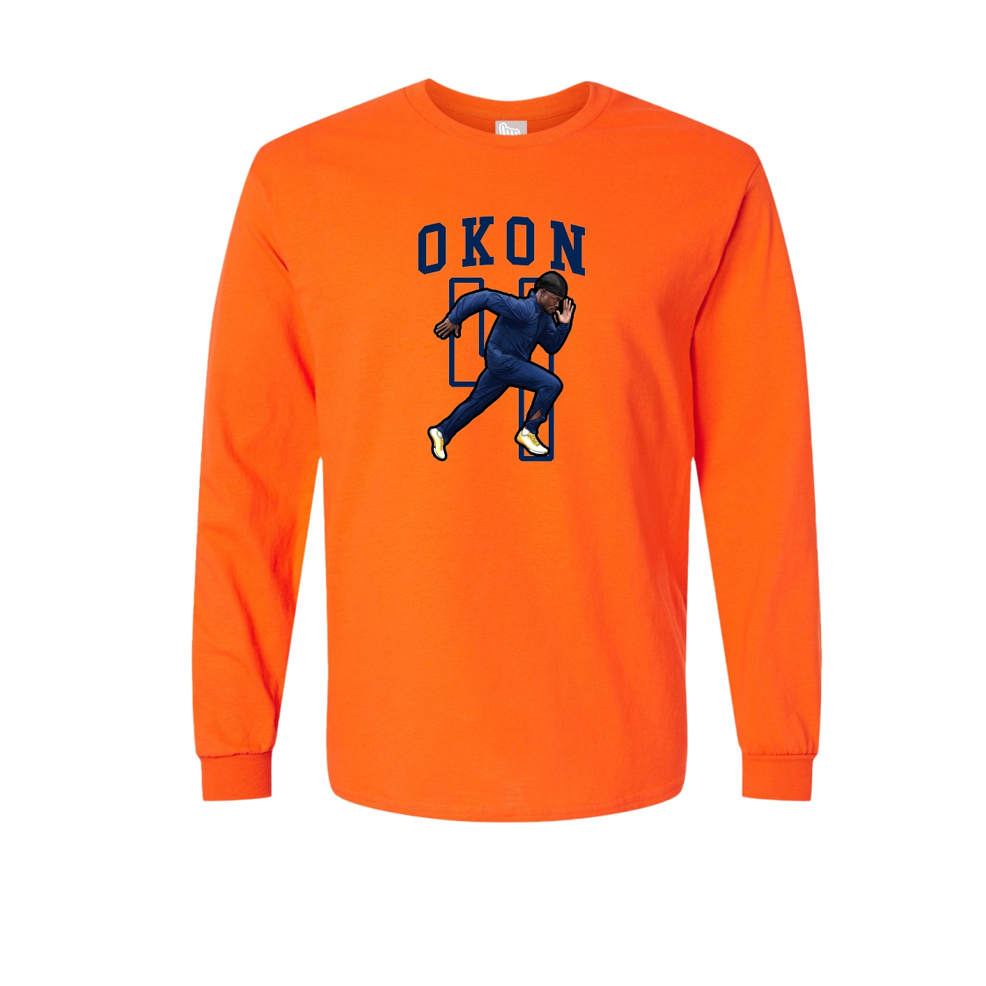 Long Sleeve Tee — Shirsey in Orange