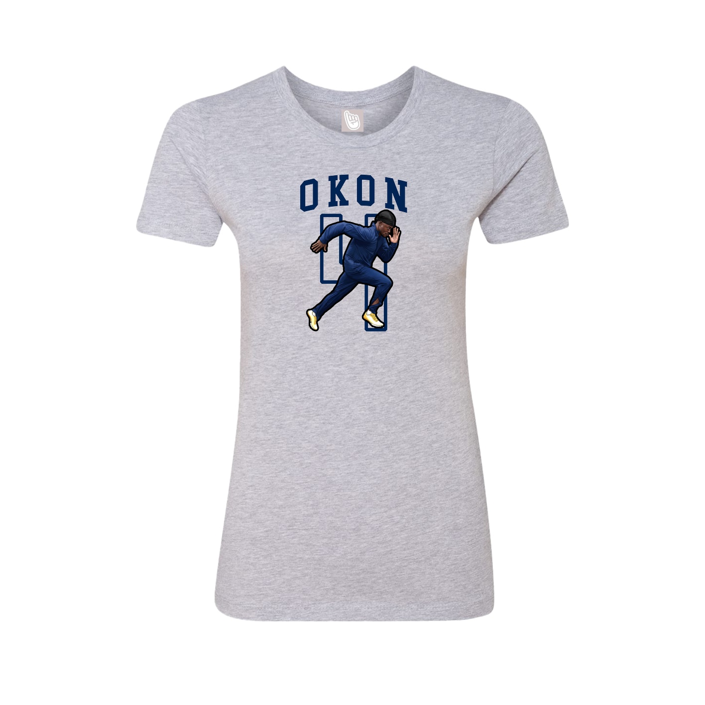 Fitted Women's Tee — Shirsey in Grey