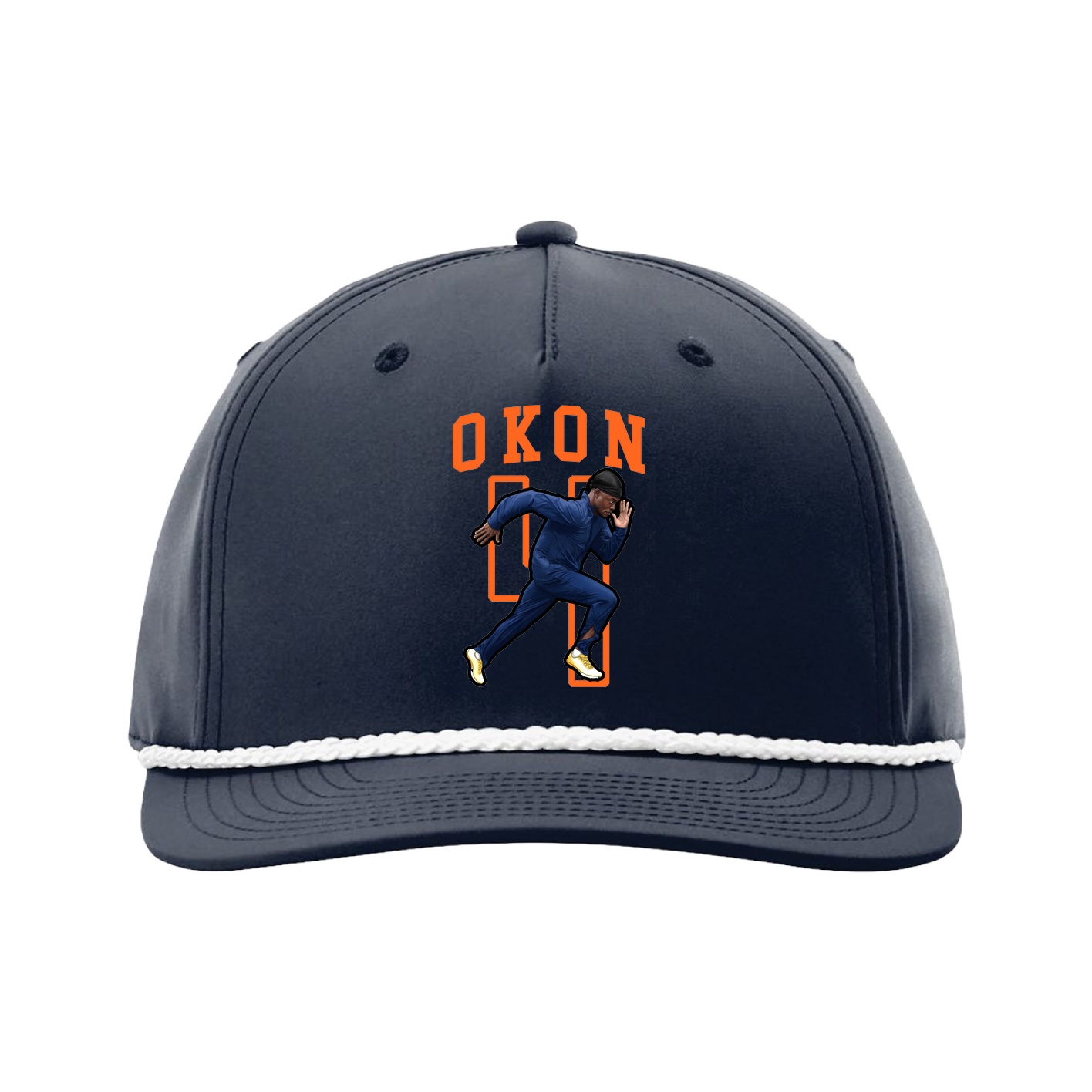 Five-Panel Classic Rope Cap — Shirsey in Navy