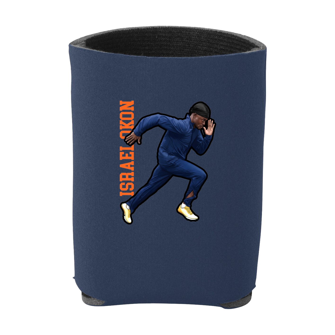 Can Holder — Name Vertical in Navy