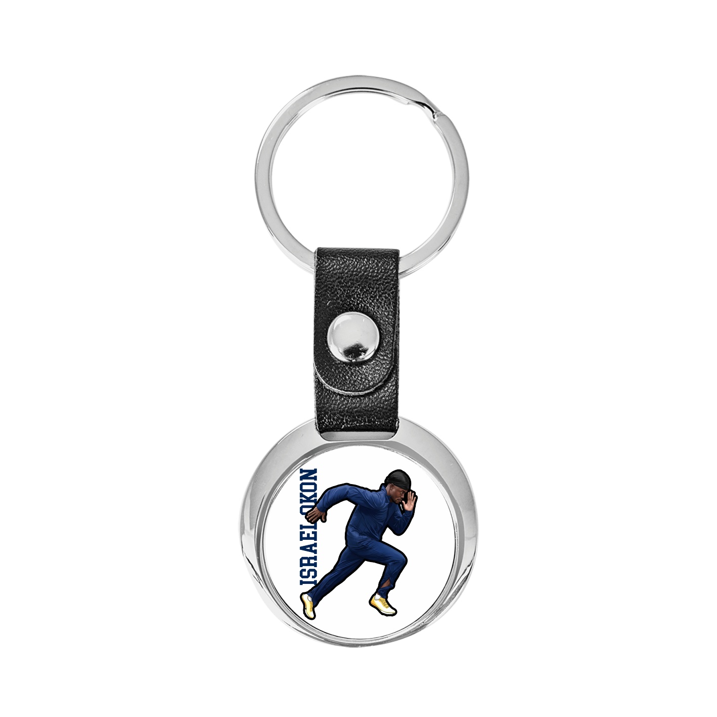 Key Chain — Name Vertical in Classic