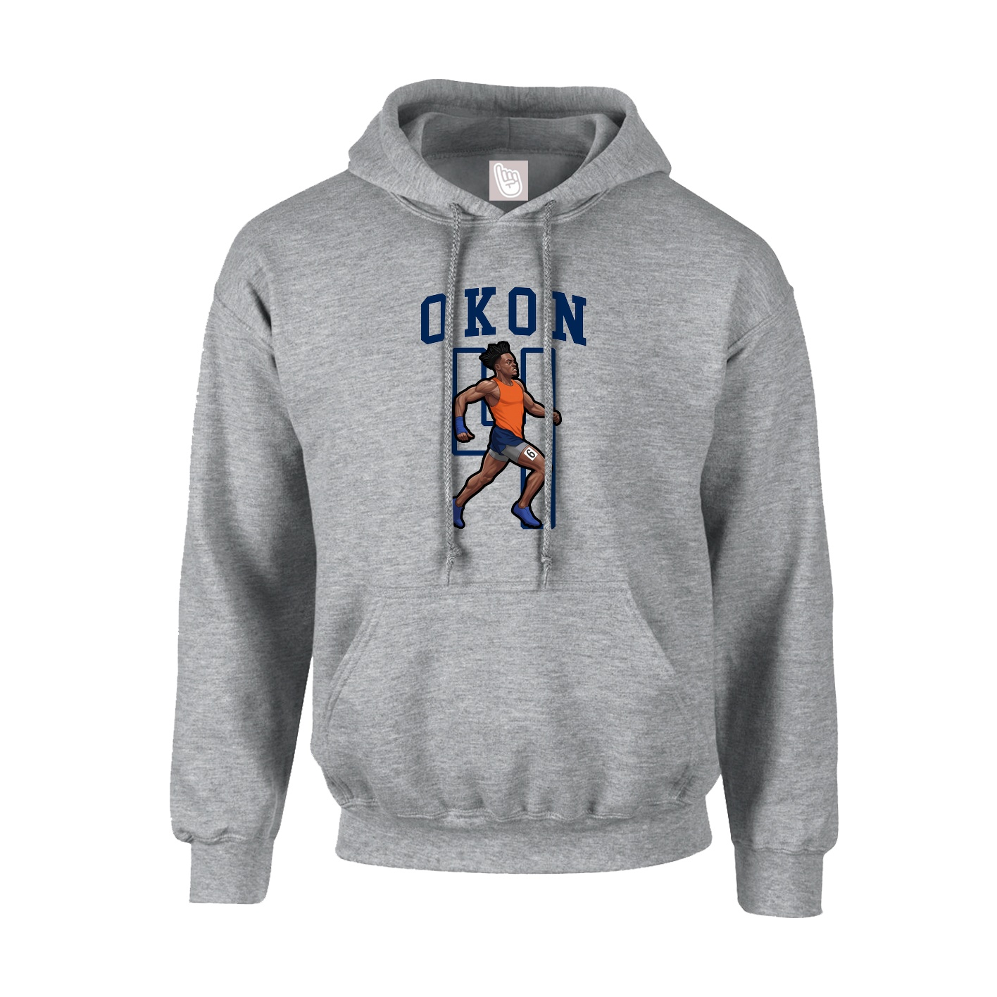 Hoodie — Shirsey in Grey