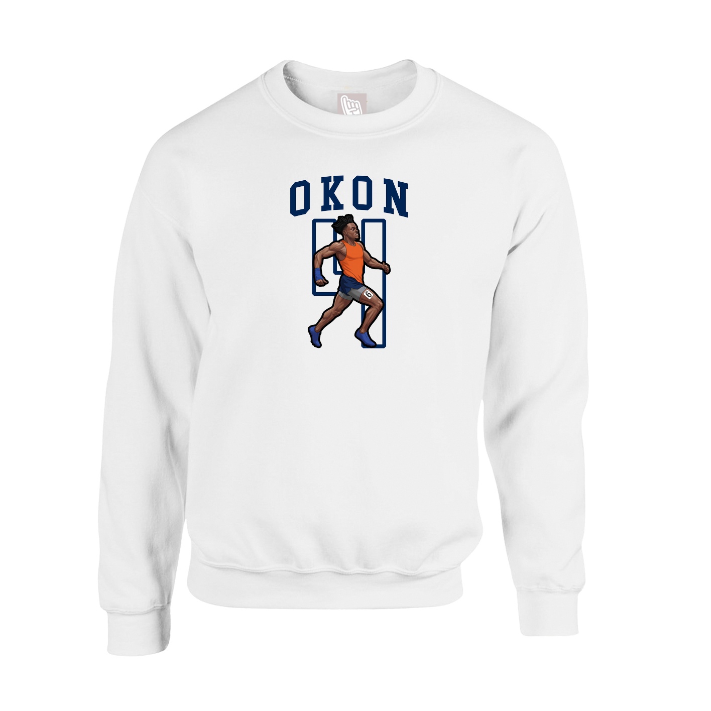 Fleece Crew — Shirsey in White