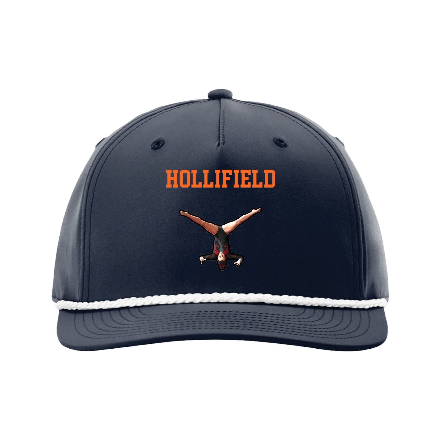 Five-Panel Classic Rope Cap — Shirsey in Navy