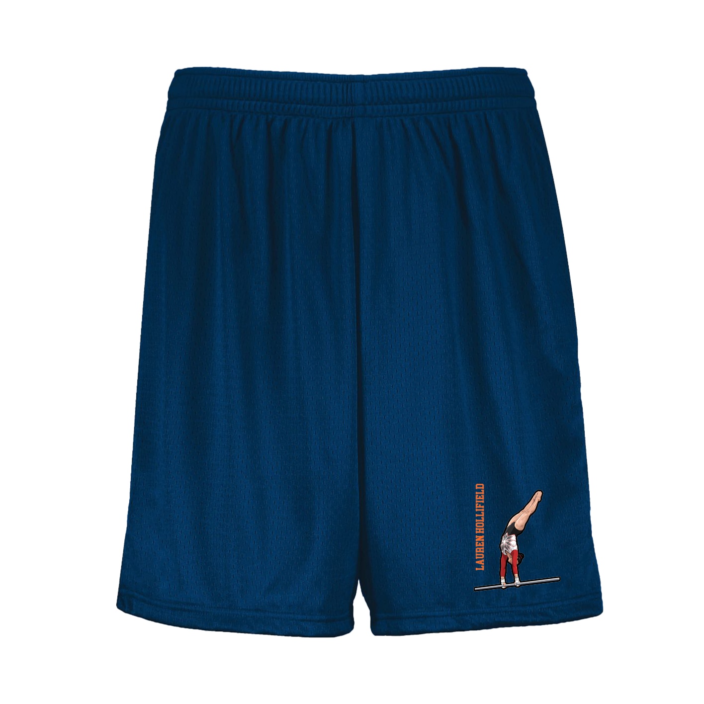 Shorts — Name Vertical in Navy