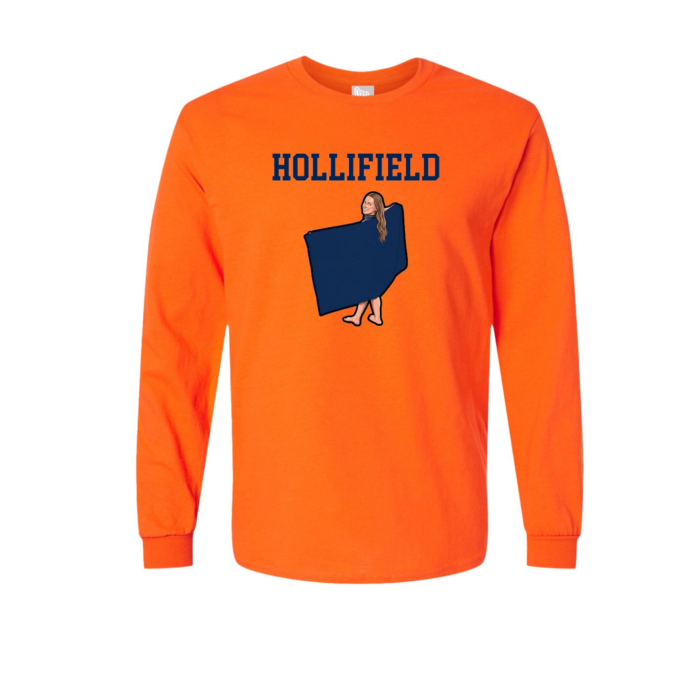 Long Sleeve Tee — Shirsey in Orange