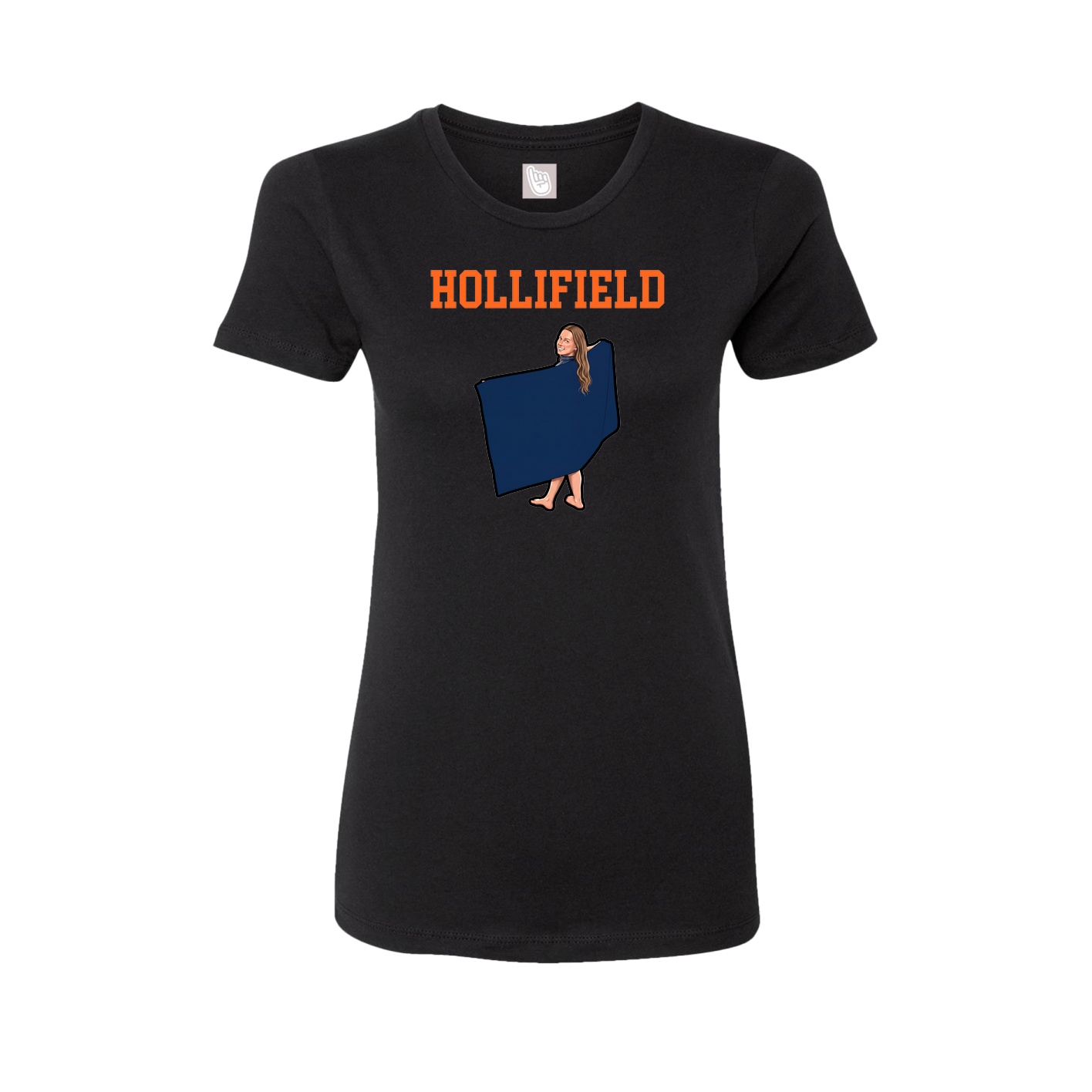 Fitted Women's Tee — Shirsey in Black