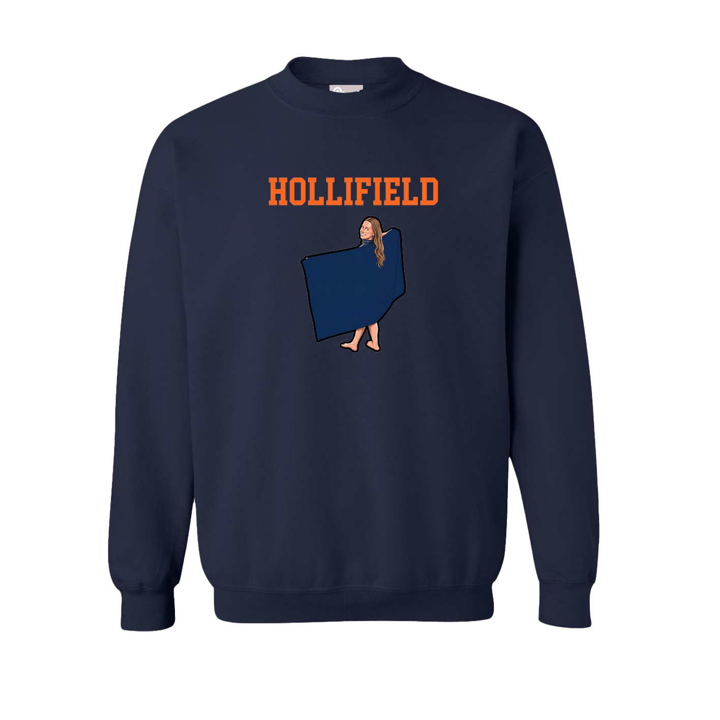 Fleece Crew — Shirsey in Navy
