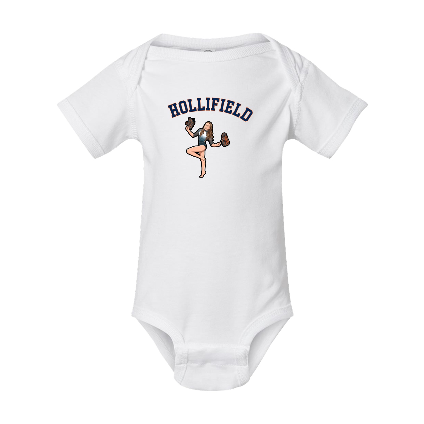 Baby Onesie — Shirsey Arch in White