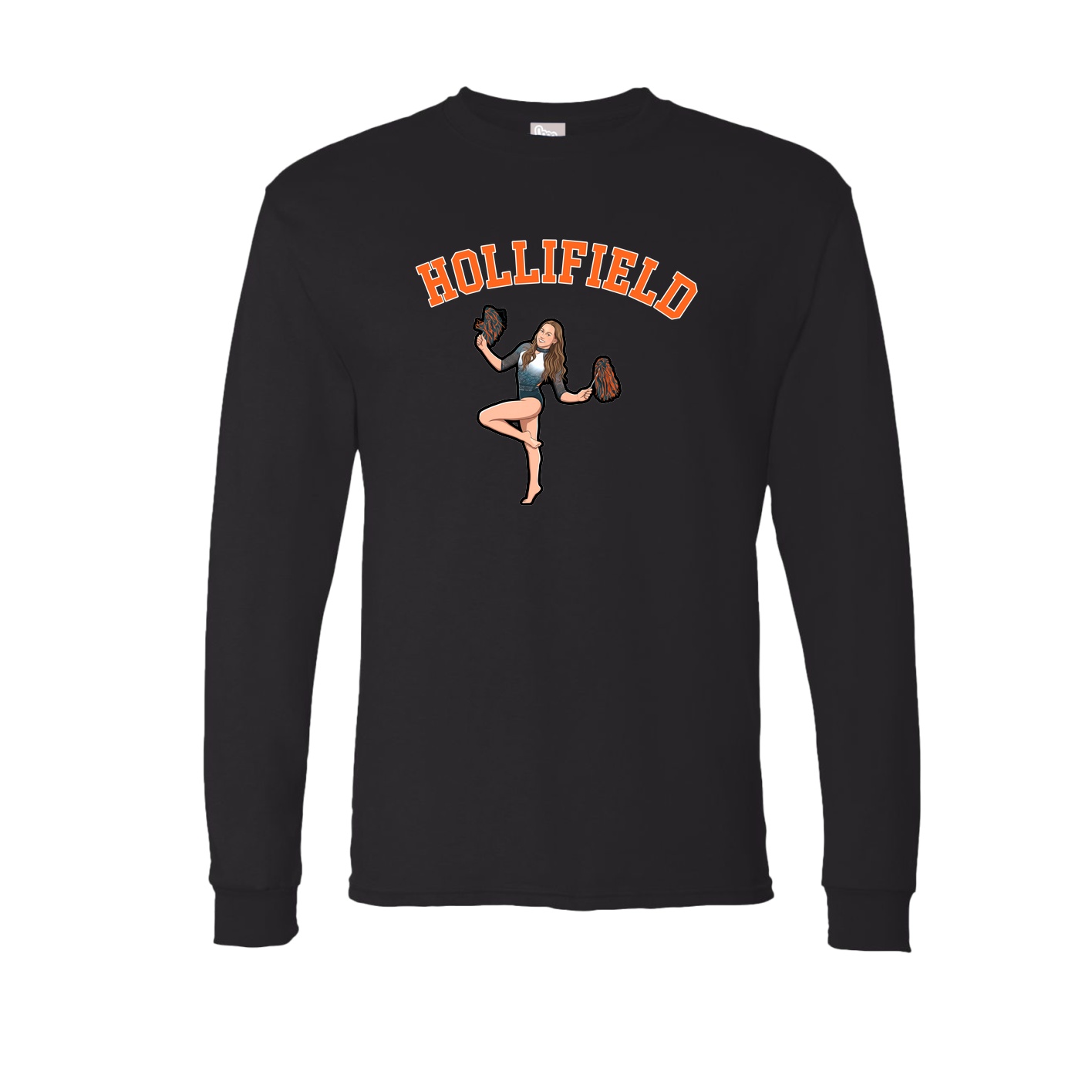 Long Sleeve Tee — Shirsey Arch in Black