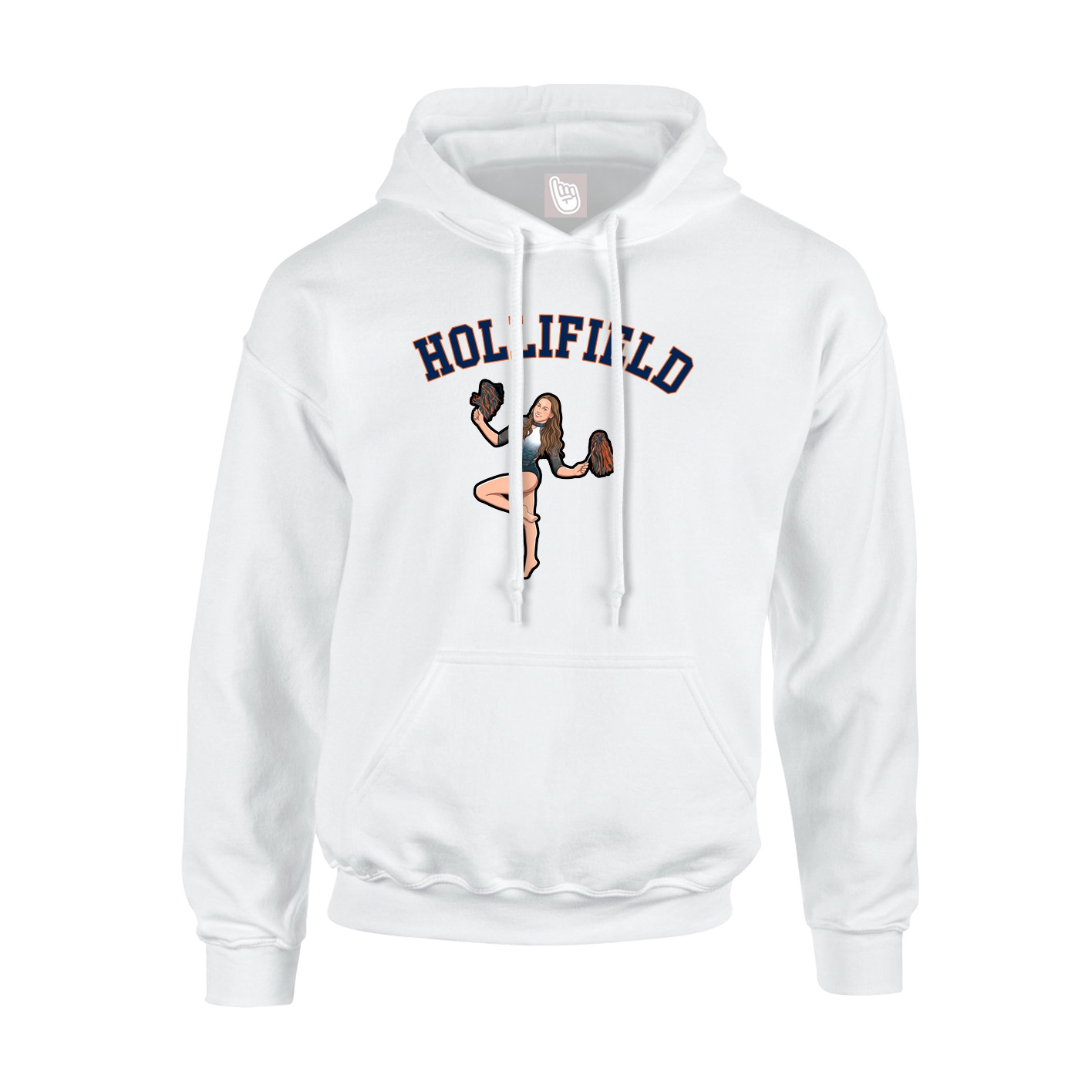 Hoodie — Shirsey Arch in White