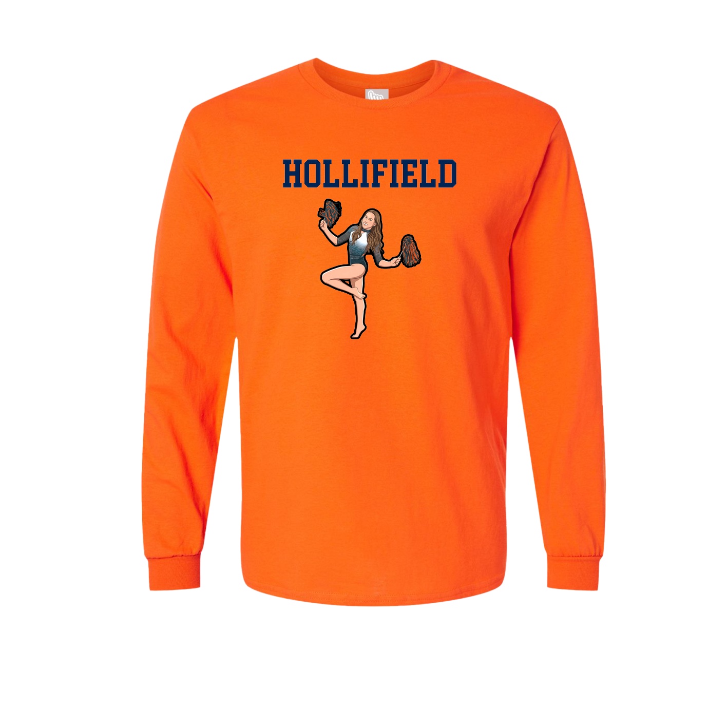Long Sleeve Tee — Shirsey in Orange