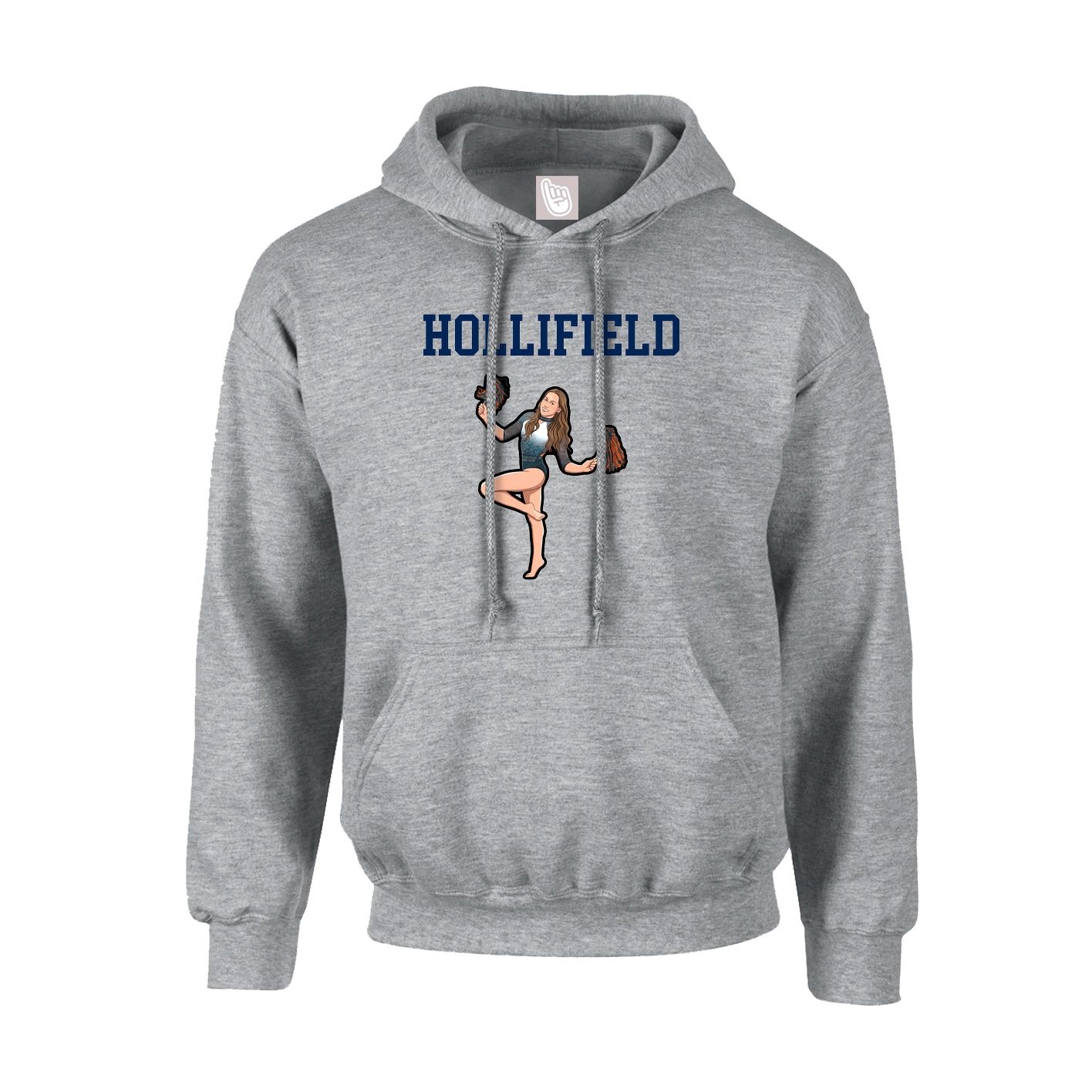 Hoodie — Shirsey in Grey