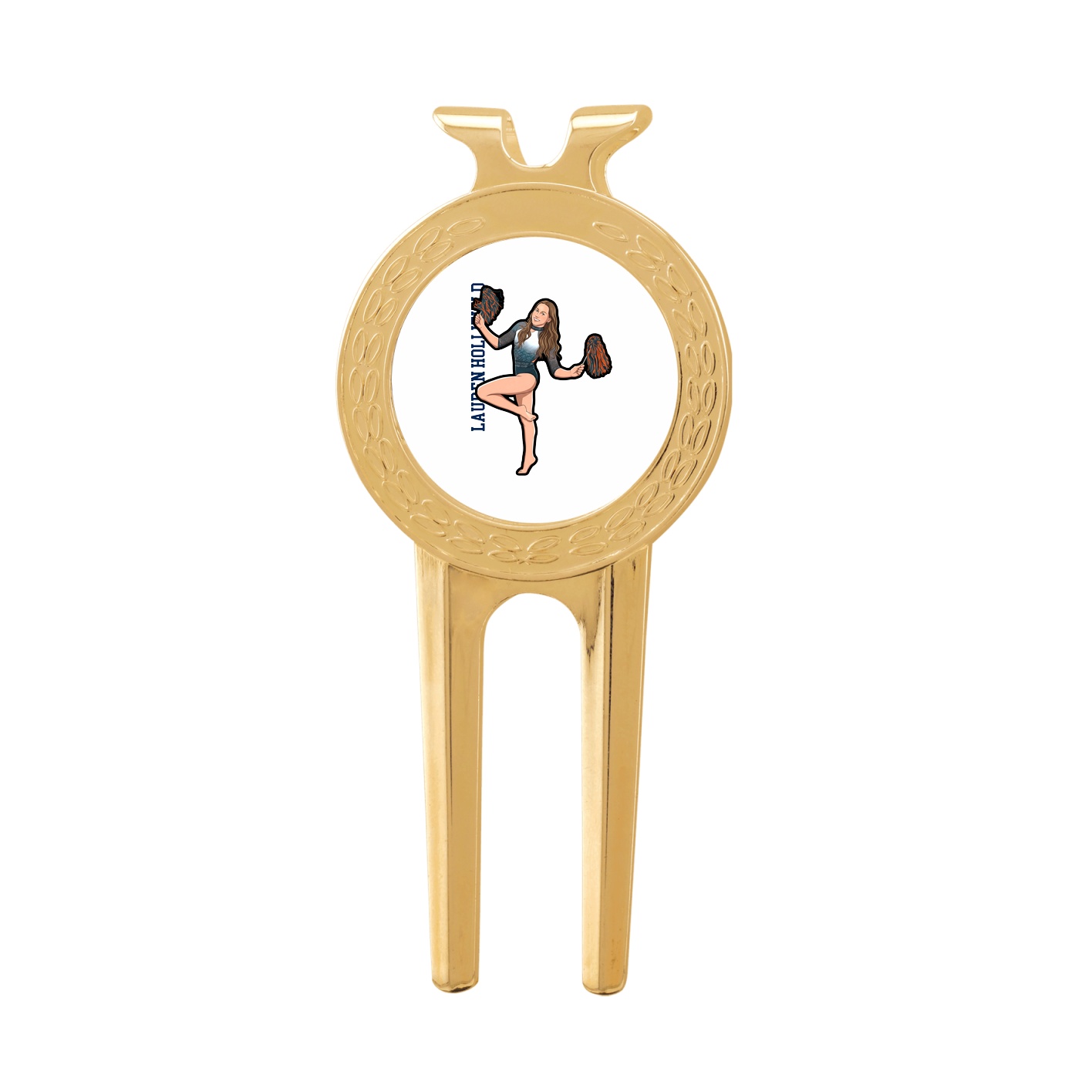 Divot Tool with Ball Marker — Name Vertical in Classic