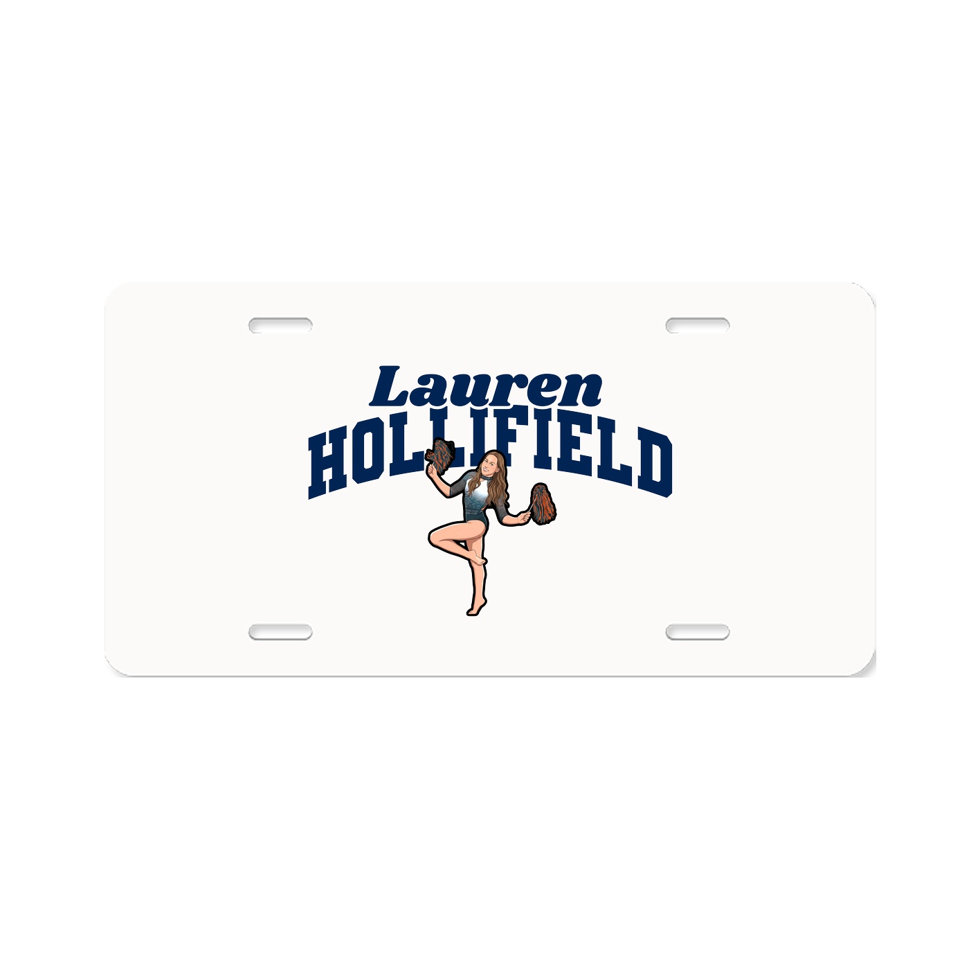 License Plate — Signature Arch in Classic
