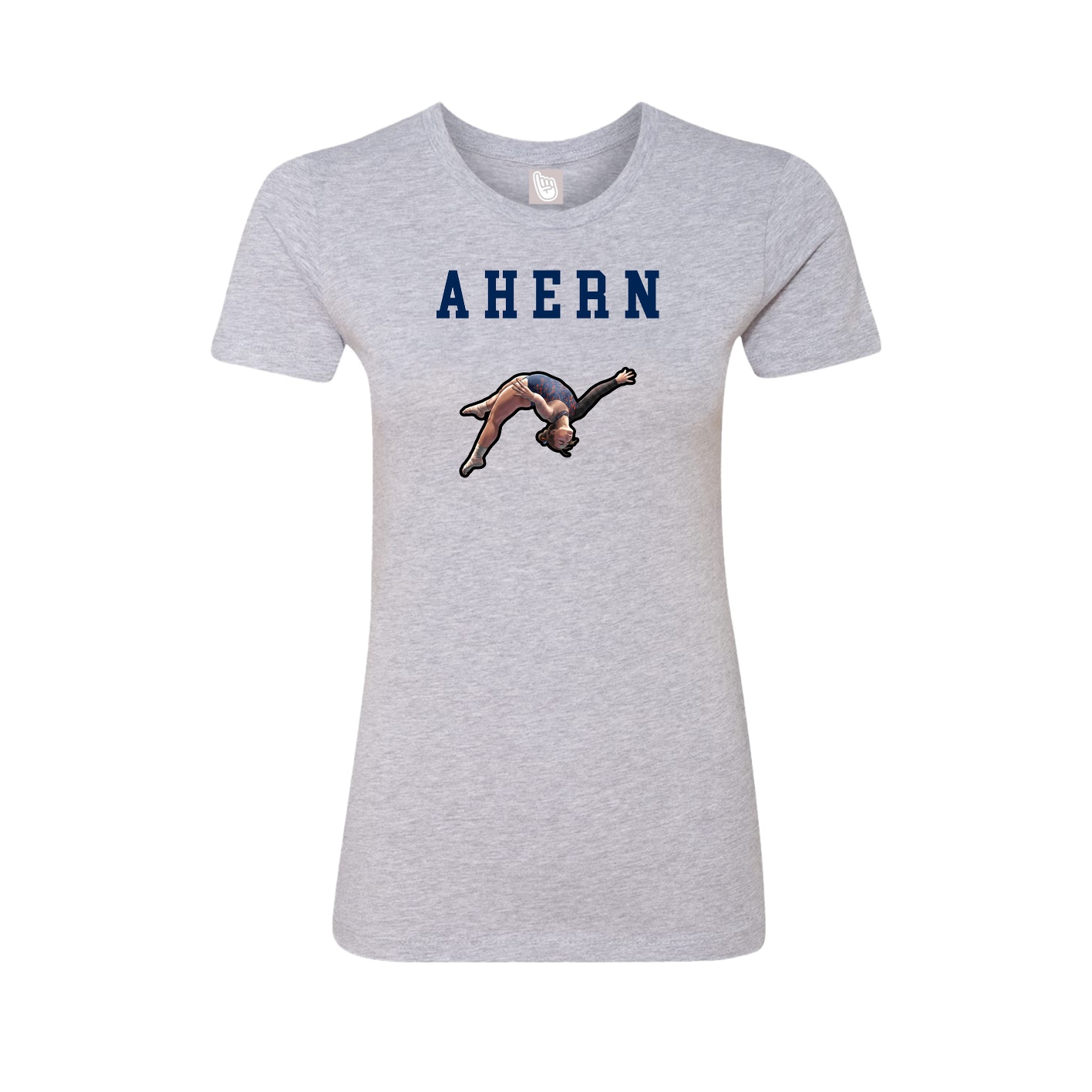 Fitted Women's Tee — Shirsey in Grey