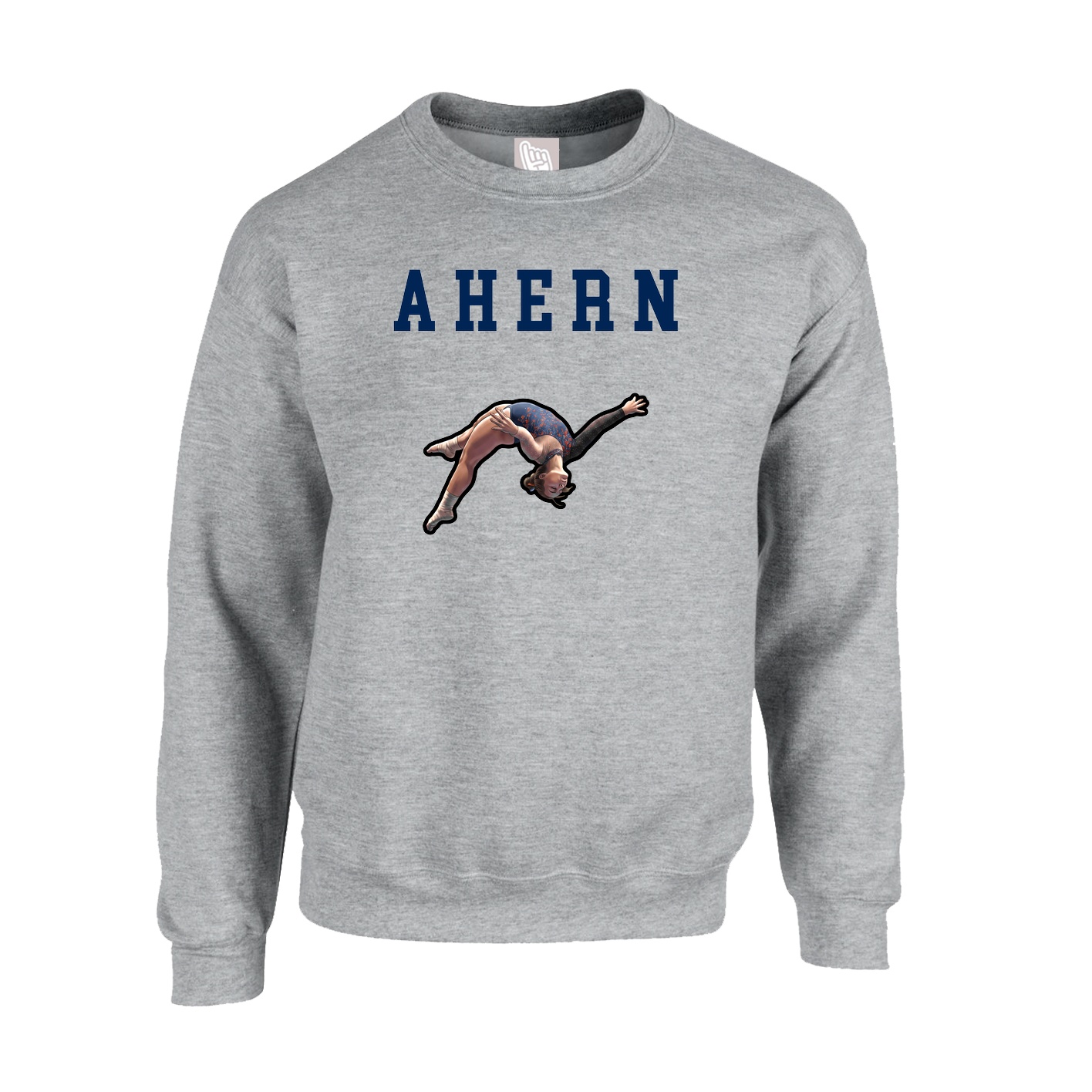 Fleece Crew — Shirsey in Grey