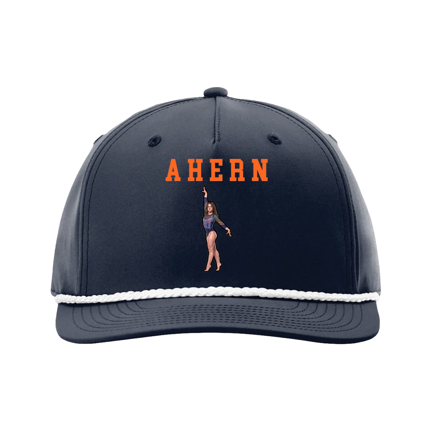 Five-Panel Classic Rope Cap — Shirsey in Navy