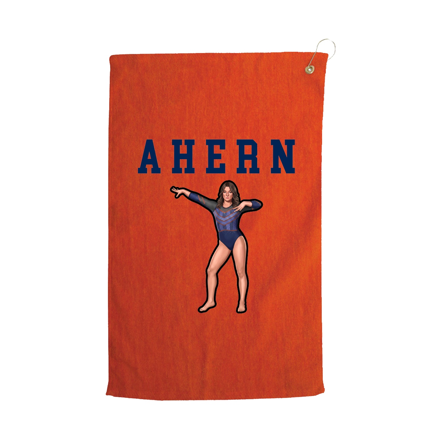 Golf Towel — Shirsey in Orange