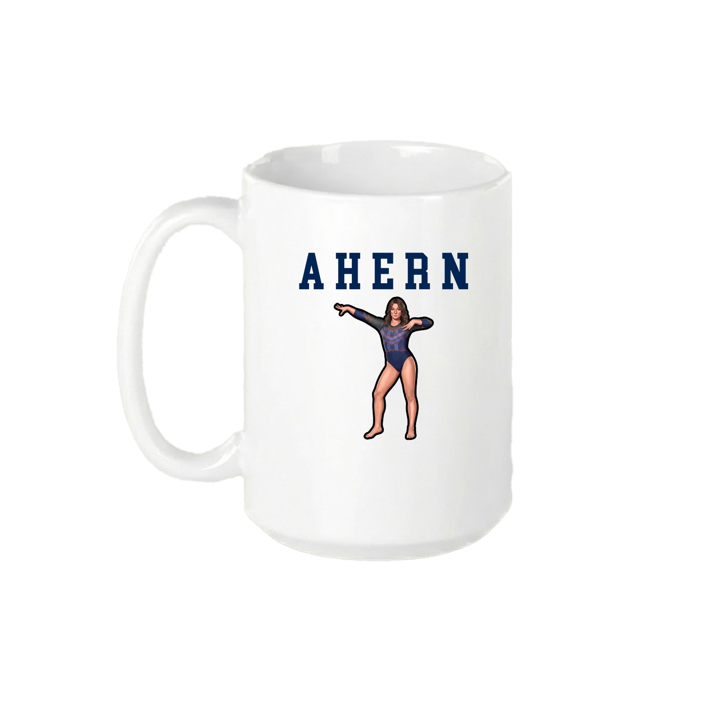 15oz Coffee Mug — Shirsey in White