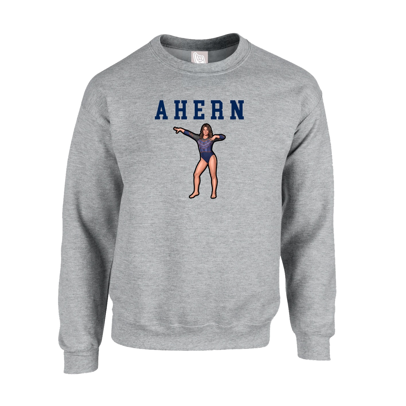 Fleece Crew — Shirsey in Grey