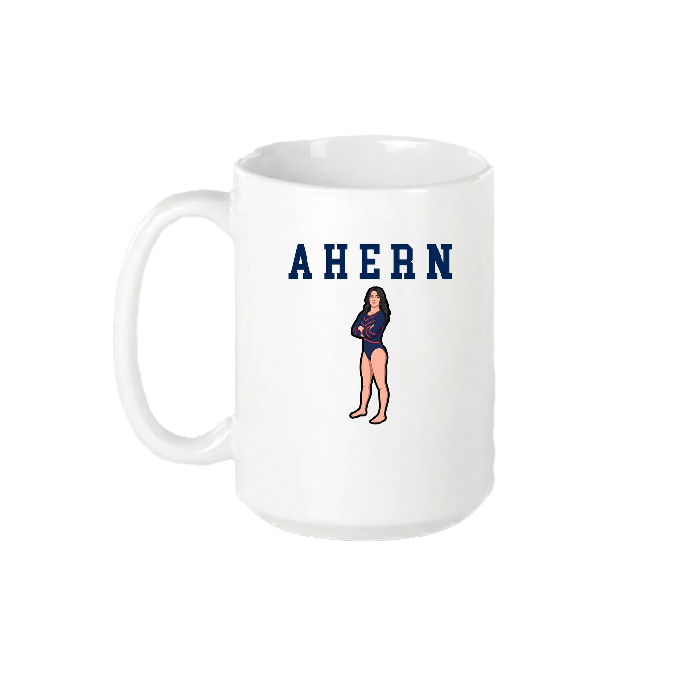 15oz Coffee Mug — Shirsey in White