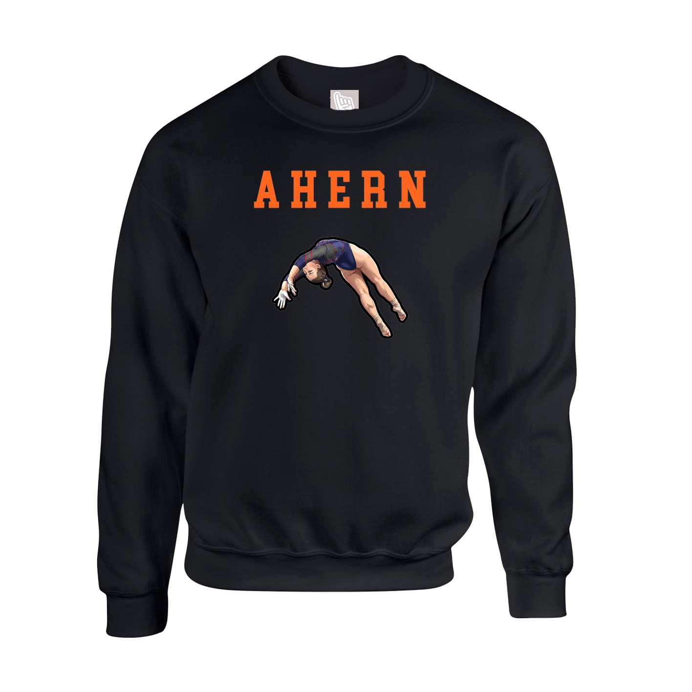 Fleece Crew — Shirsey in Black