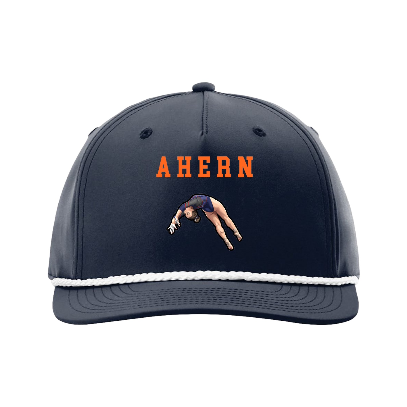 Five-Panel Classic Rope Cap — Shirsey in Navy