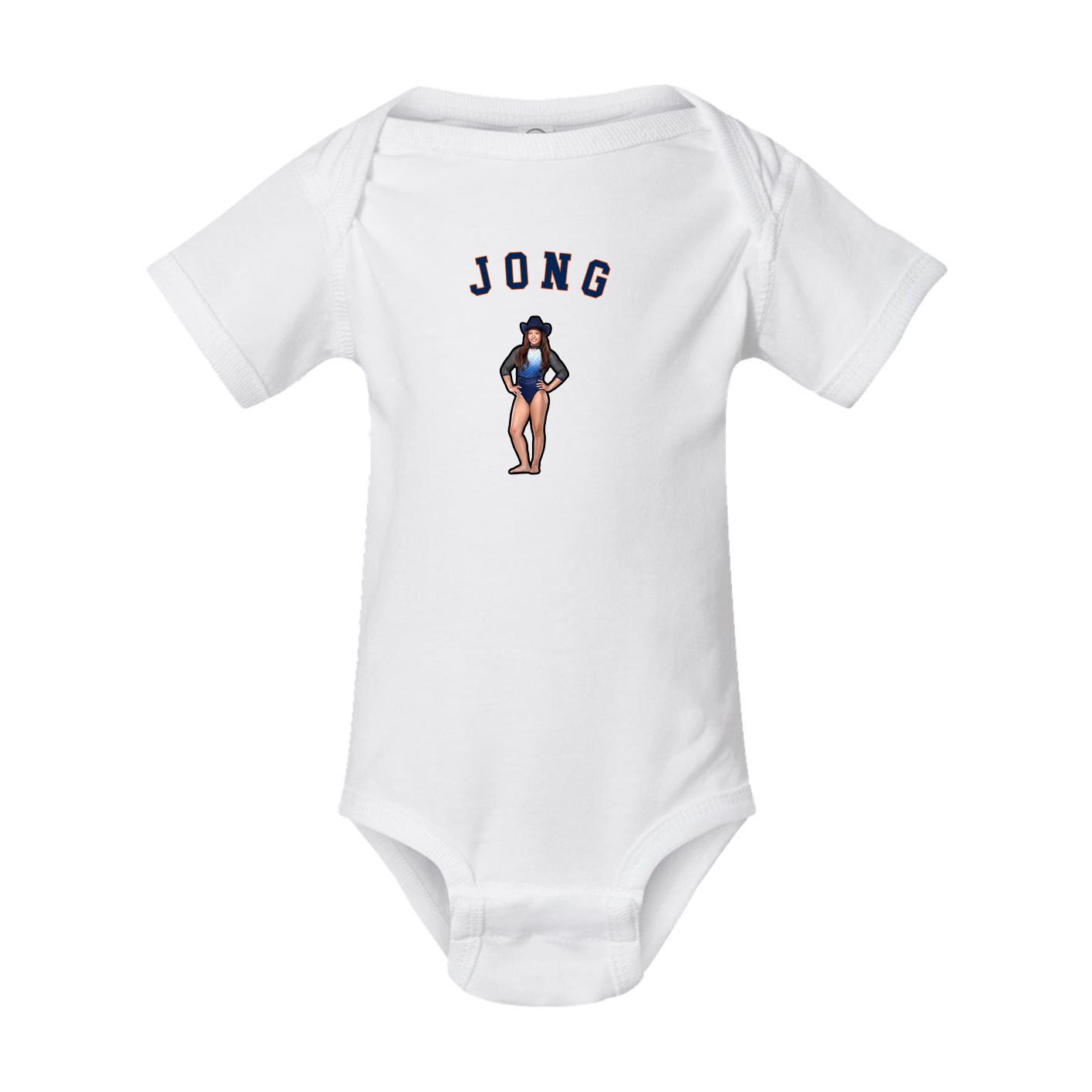Baby Onesie — Shirsey Arch in White