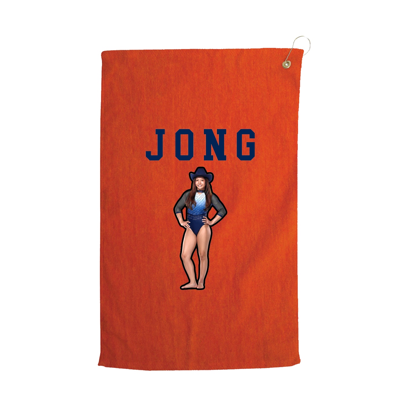 Golf Towel — Shirsey in Orange