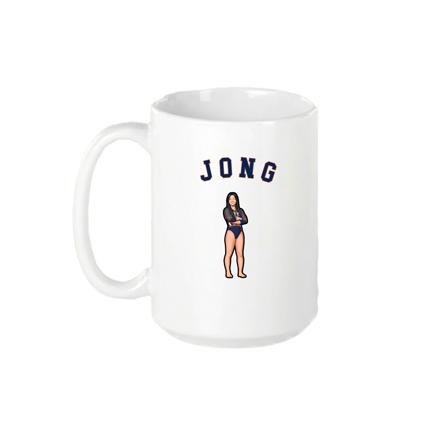 15oz Coffee Mug — Shirsey Arch in White
