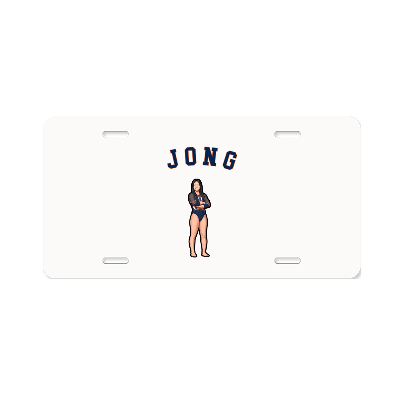 License Plate — Shirsey Arch in Classic