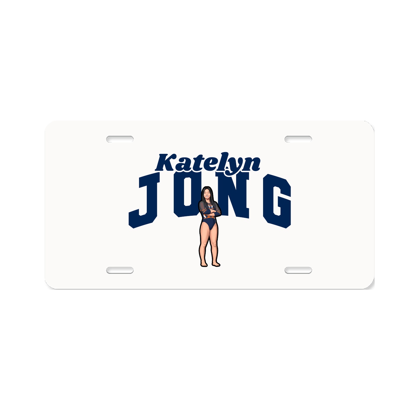 License Plate — Signature Arch in Classic