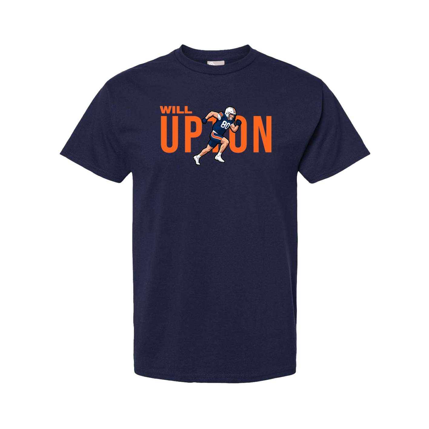 Youth Tee — Player Name in Navy