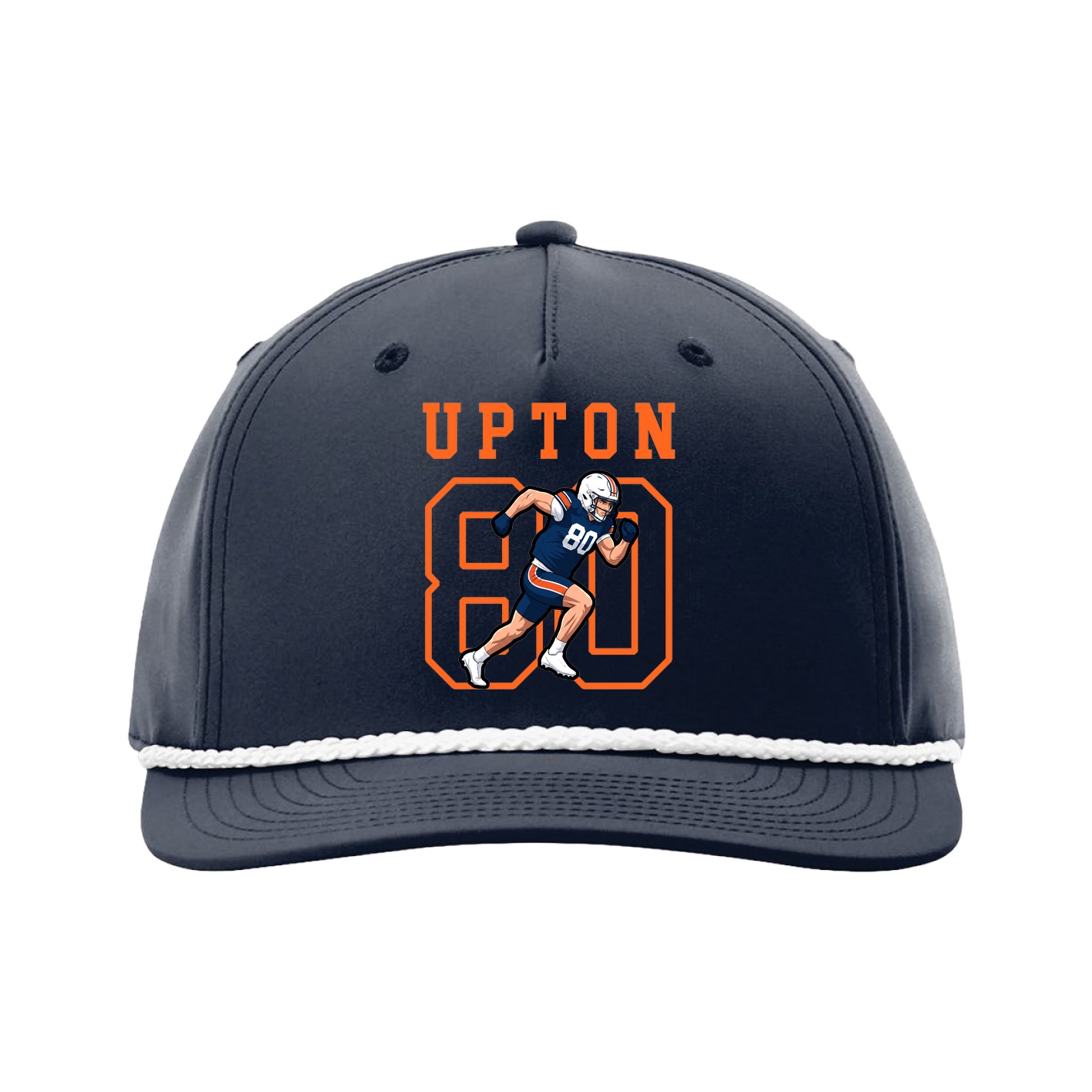 Five-Panel Classic Rope Cap — Shirsey in Navy