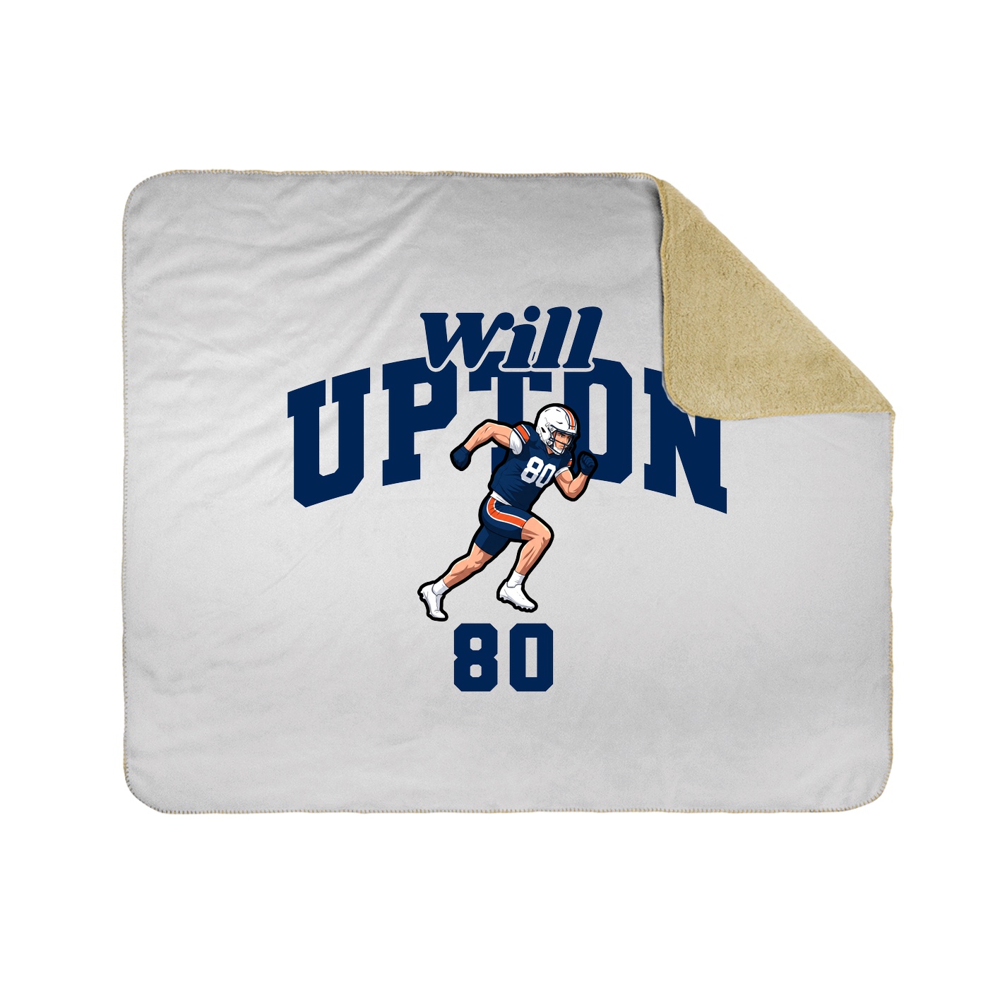 Throw Blanket — Signature Arch in White