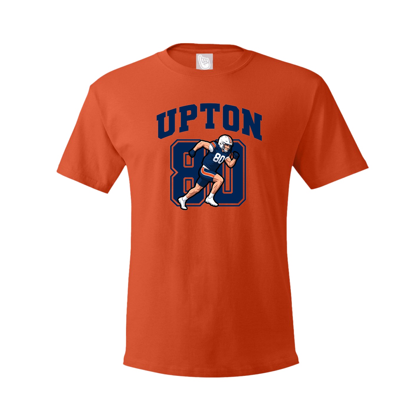 Tee — Number in Orange